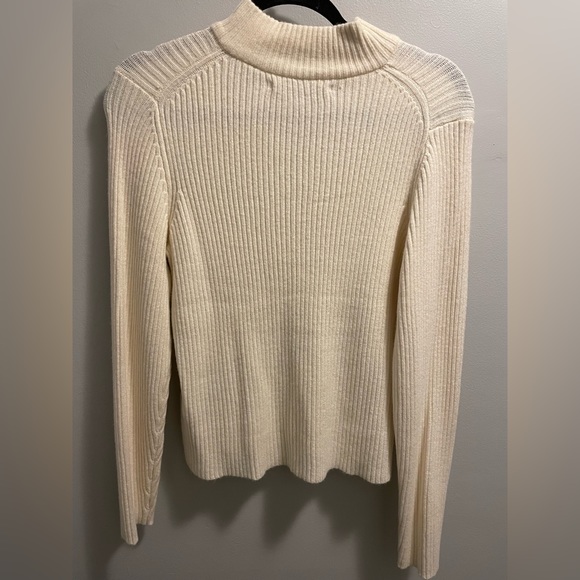 ONLY CREAM 1/4 ZIP NEVER WORN - Picture 3 of 3